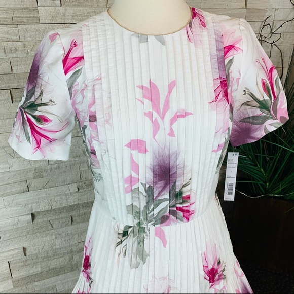 Antonio Melani NWT Debra Floral Poplin Dress $169 - Picture 4 of 14